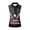 1776 Spirit, variant on Rose Eagle Blue Star Women Golf Sleeveless Half Zip Top, Zip Up Sleeveless Golf Tennis Shirts Anti Fade Breathable Golf Sleeveless Tank Stretchy