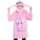 thumbnail image 1 of Sudadera con capucha Disney Pink Angel con peluche y orejas 3D para niños, 1 of 6