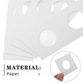 thumbnail image 3 of Raindrops 150Pcs White Coin Holder Paper Flips Clear Window Cardboard Coin Storage Organizer, 3 of 7