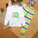 thumbnail image 1 of Pijamas para niñas pequeñas, ropa de dormir para niños, conjunto de Pijama para niños, conjunto de ropa de primavera, ropa de dormir para bebés, Tops de manga larga, pantalones de 2 a 7 años, 3T Gao Jinjia LED, 1 of 2