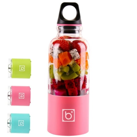 500ml Electric Juicer Cup Mini Portable USB Rechargeable Juicer Blender Maker Shaker Squeezers Fruit Orange Juice