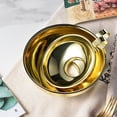thumbnail image 4 of unbranded Embudo De Acero Inoxidable Dorado Con Boca Ancha Ideal Para Frascos Y Jarros Cocina, 4 of 8