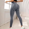 thumbnail image 7 of BODOAO Sculpting Fit Lounge Curve Contouring Non See Through Full Length Capri Workout Compression Support Tummy Control Buttery Soft for Gym Grey XL, 7 of 7