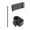 20cm, variant on Regulable Lazy Arm Stand With 11.5 18.5cm Tablets Clamp 20 50cm Poles Option For Entertainment Streaming