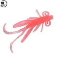 thumbnail image 1 of Baverta Lures-10Pcs 6.2cm Señuelos de Pesca de plástico Blando Cebos Artificiales para camarones Accesorio de Aparejos de Pescado(Rosa), 1 of 5