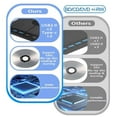 thumbnail image 5 of External Blue Ray Optical Drive Portable Bluray Player CD Burner Reader for PC Laptop, 5 of 5