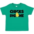 thumbnail image 3 of Inktastic Chicks Dig Me Boys Toddler T-Shirt, 3 of 5