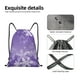 thumbnail image 4 of Fotbe Snowflakes Bolsa Mochila con Cordón Estampada, Bolsa de Gimnasio Deportiva, Bolsa Cinch, Bolsa con Cordón para Hombres y Mujeres-Medium, 4 of 6