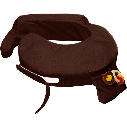 My Brest Friend Deluxe Feeding and Nursing Pillow, Chocolate