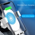 thumbnail image 4 of Bouanq School Supplies Portable Wireless Charger Wireless Car Charger,10W Fast Charging Auto-Clamping Car Mount,Wireless Automatic Sensor,For Phone, 4 of 7