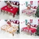 thumbnail image 5 of Mantel rectangular navideño, cubierta de mesa impresa, oblonga, impermeable, para decoración de comedor y cocina, 5 of 5