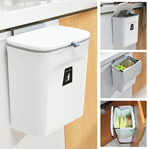 Kitchen Compost Food Waste Bin Household Laundry Supplies Dishwasher Store Home 