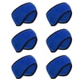 thumbnail image 2 of TOPTIE Lot de 6 Cache-Oreilles Bandeau en Polaire pour Hommes Femmes Hiver Course Ski - Bleu Royal, 2 of 8