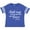 Football Blue and White, variant on Inktastic Though She Be but Little She is Fierce Quote Shakespeare Girls Toddler T-Shirt
