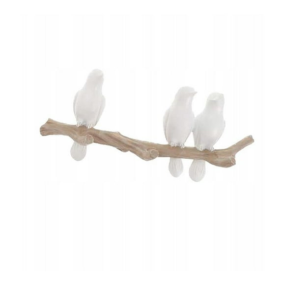 Coat hook, design bird on tree Coat hook Coat hook Wall coat hook Coat hook Ornamental coat hook-3 birds