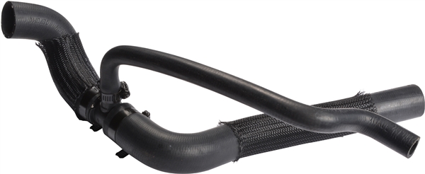 Designed to transfer glycol-based coolant throughout the vehicle's cooling system. The EPDM tube and cover and the synthetic reinforcement meets or exceeds SAE 20R4EC Class D1 specifications. Exact O