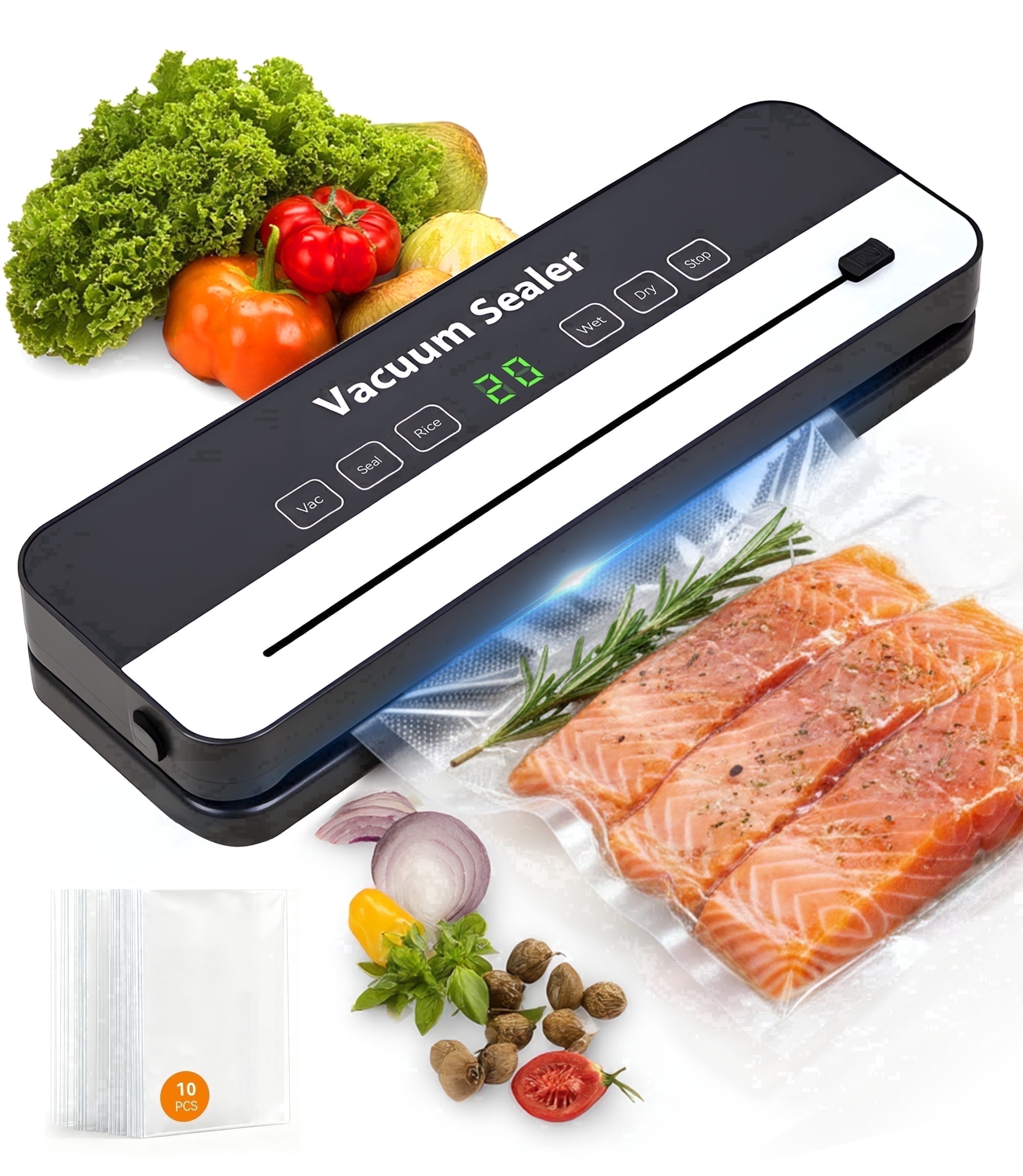 FoodSaver FS2110 Handheld Vacuum Sealer for Kitchen Food