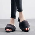 thumbnail image 2 of Ladies sandals,non-slip ladies cotton drag,Plush flat cotton mop(ladies), 2 of 4