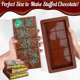 thumbnail image 2 of Deep Chocolate Bar Molds 2 Pack, Large and Thick Silicone Chocolate Bar Molds for Stuffed Bar, Big Chocolate Candy Bar Mold, 2 of 5