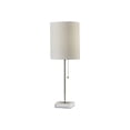thumbnail image 1 of Adesso Home Fiona 23" Table Lamp with White Marble Base and Fabric Shade, 1 of 4