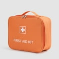 thumbnail image 2 of Portable First Aid Kit Essential Medicine Bag Oxford Cloth Medical Kit Rescues Pack Emergency Supplies Bag Handle First Aid Kit for Home Car Interior Outdoor Cycling Family Travel L Purple, 2 of 10