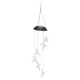 thumbnail image 1 of Luz solar, luz solar, lámpara de carillón de viento solar LED colorida, luces decorativas impermeables, diseño elevado, 1 of 8