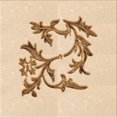 thumbnail image 1 of Ahgly Company Machine Washable Indoor Square Transitional Bronze Brown Area Rugs, 6' Square, 1 of 7