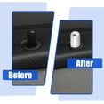 thumbnail image 5 of 1 Set No.51211805643/51216754240 Door Lock Rod Knob and Locking Button Cover for BMW 328i Silver Tone, 5 of 7