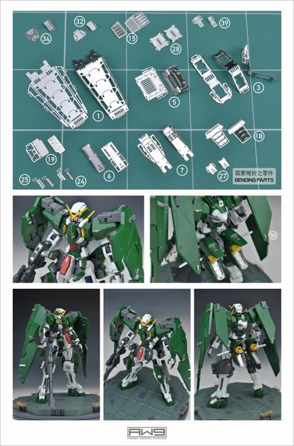 Details about  / Madworks S09 Detail Up Metal Part Photo-Etch Upgrade Gundam Dynames MG 1//100 USA