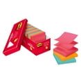 thumbnail image 1 of Post-it Pop-up Notes, 3x3 in, 18 Pads, America's #1 Favorite Sticky Notes, Cape Town Collection, Bright Colors (Pink, Orange, Blue), Clean Removal, Recyclable (R330-18CTCP), 1 of 10