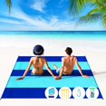 thumbnail image 1 of Manta de playa BYDOLL, 305 x 274 cm, impermeable y resistente a la arena, 1 of 7