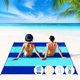 thumbnail image 1 of Manta de playa BYDOLL, 305 x 274 cm, impermeable y resistente a la arena, 1 of 7