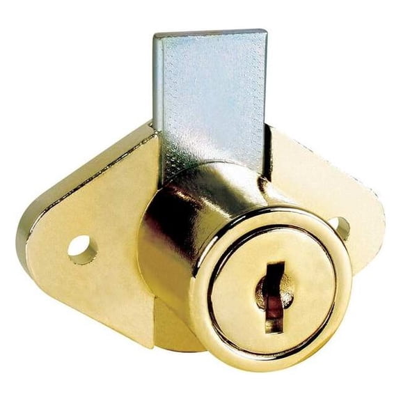 Compx National Cabinet Drawer Dead Bolt Lock,Gld,Diamon C8803-C346A-3