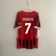 thumbnail image 1 of Camiseta De Manga Corta De Verano Con Estampado Clásico De Estrellas En Rojo Morata, Número 7 De Local Del Ac Milan Para La Temporada 24-25L, 1 of 2