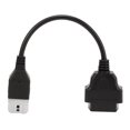 thumbnail image 4 of Cable del conector obd2, cable obd 6 pin antigio de envejecimento y reproducción resistente al desgaste para la motocleta, 4 of 7