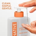 thumbnail image 5 of (6 pack) Native Liquid Hand Soap, Sweet Peach & Nectar, Non-drying, Naturally Derived Cleansers, Sulfate Free, 13 fl oz, 5 of 12
