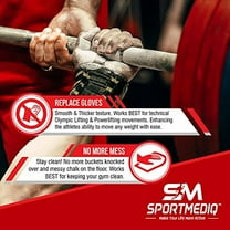 SPORTMEDIQ Pro Grade Liquid Chalk – Mess Free Professional Hand Grip for Gym, Weightlifting, Rock Climbing, Gymnastics, Rock Climbing - Dries in Seconds - 8.5 Oz