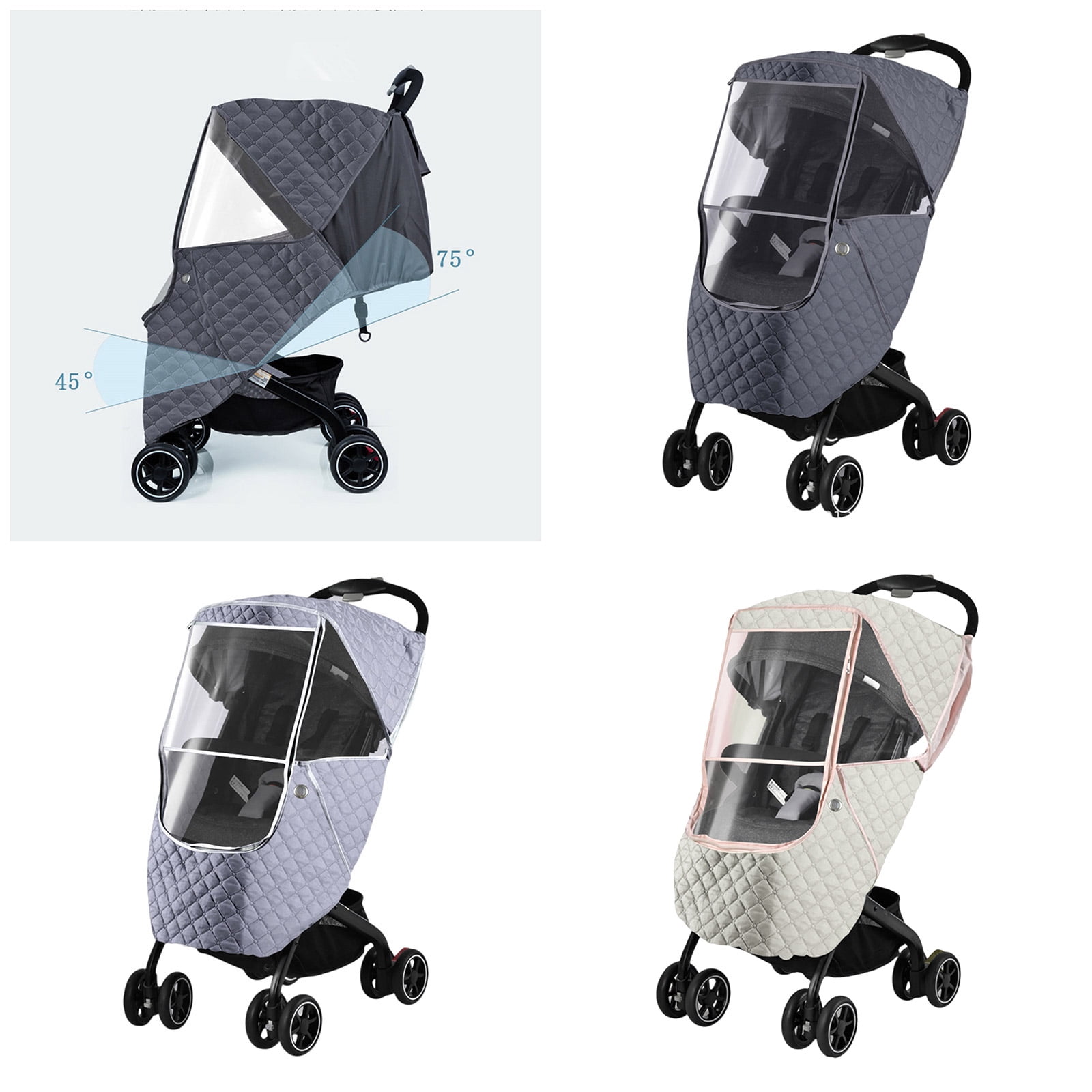 Pram Windproof Protections Covers Winter Baby Pushchair Rain Covers Pushchair Covers Baby Pushchair Accessories