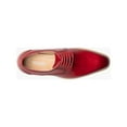 thumbnail image 4 of Stacy Adams Barringer Plain Toe Oxford Walking Shoes Red 25722-600, 4 of 7