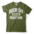 thumbnail image 4 of Hunting Shirt Buck Off Gone Hunting T-Shirt Dad Hunting Shirt Funny Hunting Gifts Shirt For Hunter (XX-Large Black), 4 of 6
