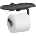thumbnail image 6 of Kohler K-27128 Occasion Wall Mounted Euro Toilet Paper Holder - Matte Black with Moderne, 6 of 7