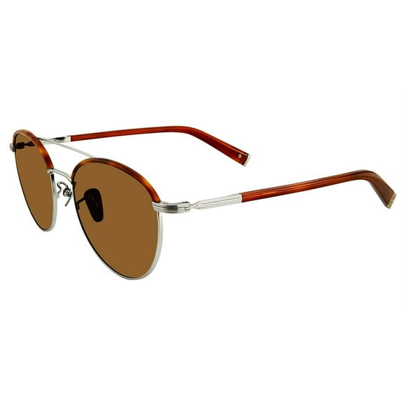 John Varvatos Lunettes de Soleil pour Hommes Jv V518 Argent/havana53/20/145 V518SHA53