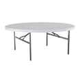 thumbnail image 5 of Lifetime Tables Rondes Commerciales 8 182,9 cm (72 Po) avec 1 Chariot, 5 of 5