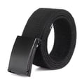 thumbnail image 3 of Fashion Multi-color Canvas Belt Unisex Clothing Trend Accessories Solid Color Thickened Knitted Fabric Outdoor Sports Belt, 3 of 6