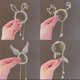 thumbnail image 3 of Clip De Pelo Coreano Moda Diamantes De Imitación Bola Accesorios Para El Cabello Mujeres, 3 of 4
