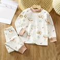 thumbnail image 2 of Yievot Spring Fall Newborn Boys Outfit Long Sleeve Crewneck Cute Printed Soft Comfortable Toddler Baby Sets Baby Gifts 3M-5T, 2 of 3