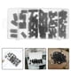 thumbnail image 3 of GOOHOCHY Kit surtido de 80 tapones de goma para mangueras de automoción, tapones de vacío, protección de goma negra., 3 of 8