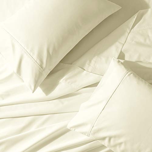 Cotton Percale King Bed Sheets Set 