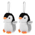 thumbnail image 1 of 2pcs Plush Penguin Keychain Penguin Stuffed Animal pendant bag decoration Stuffed Penguin Hanging Charm, 1 of 4