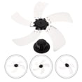thumbnail image 3 of 1 conjunto de cuchillas de ventilador de plástico para el haz de plástico hojas de ventilador de pedestal de pie, 3 of 7